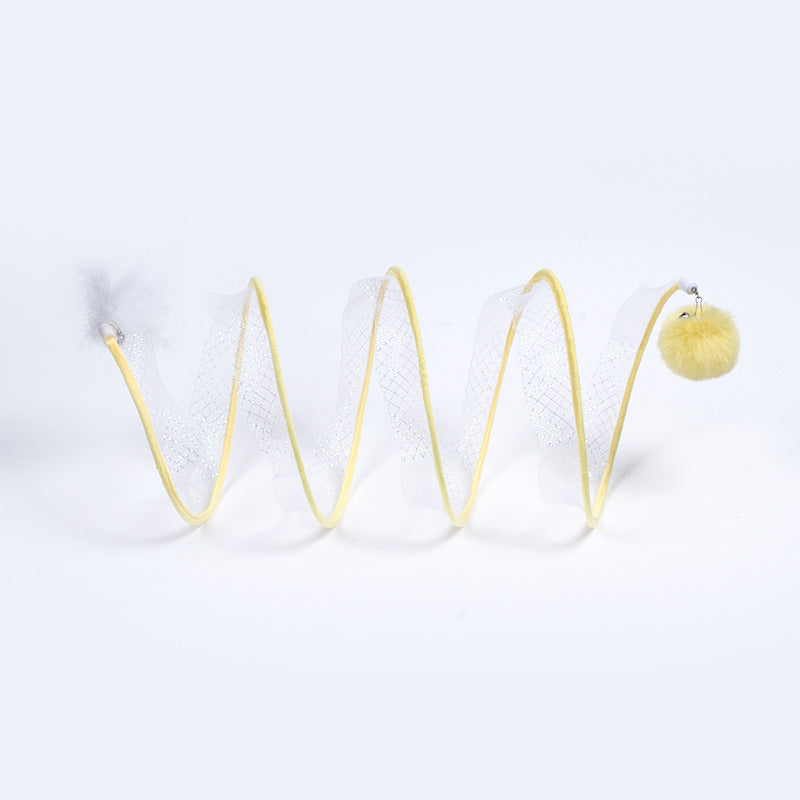 Foldable Cat Tunnel Toy — Hours of Fun Guaranteed