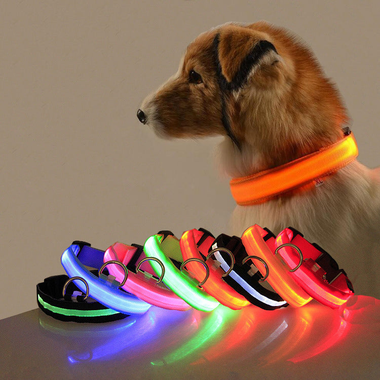 LED Dog Safety Collar — Keep Your Dog Visible at Night